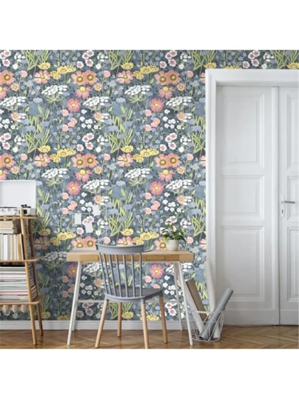 Vintage Daisy Peel Stick Wallpaper Floral Removable Vinyl Contact Paper Decor